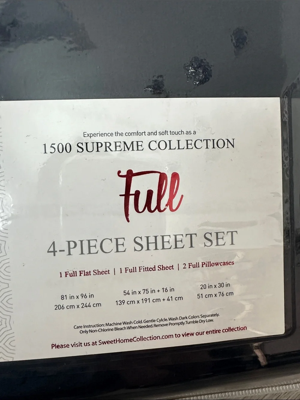 Full Size Bed Sheets - Brand new, still in the package!